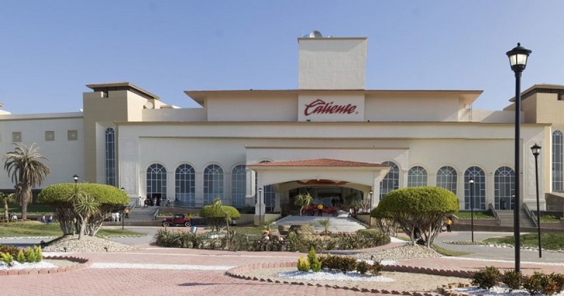 Facade of the Casino Caliente in Tijuana
