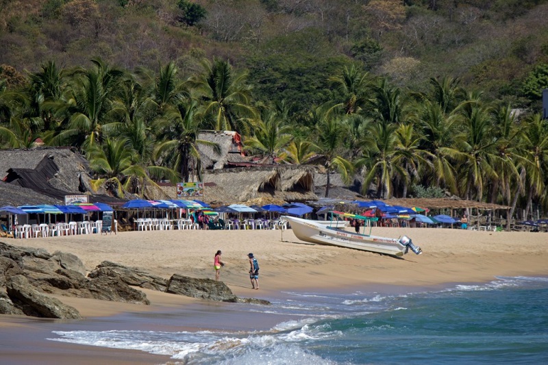 Mazunte Beach in Puerto Escondido