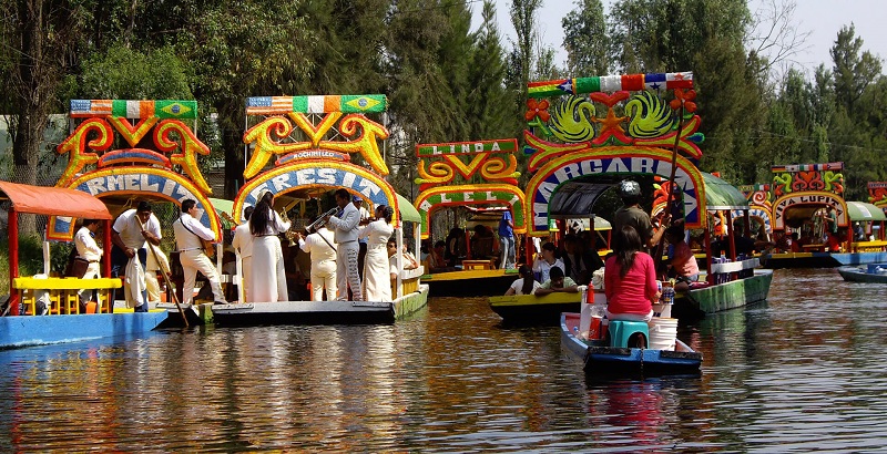 Xochimilco in Mexico City