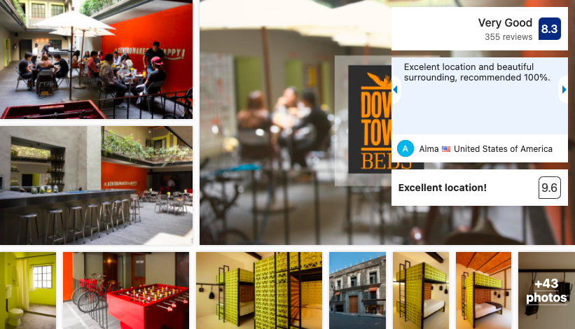 Downtown Beds Hostel in Mexico City - Booking