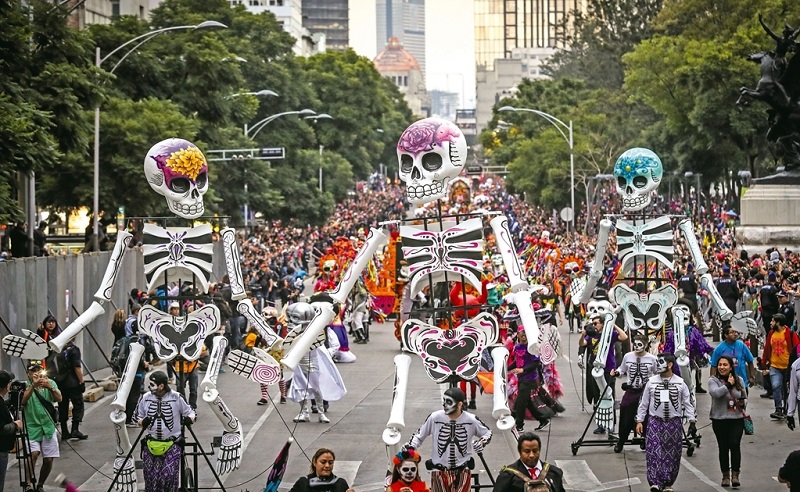 Día de Los Muertos in Mexico City