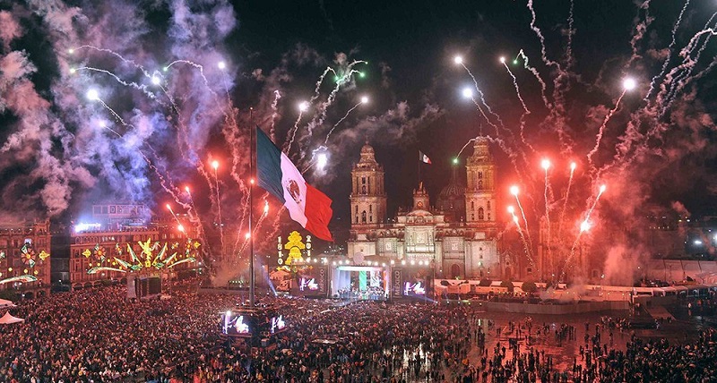 Cry of Independence in Mexico City